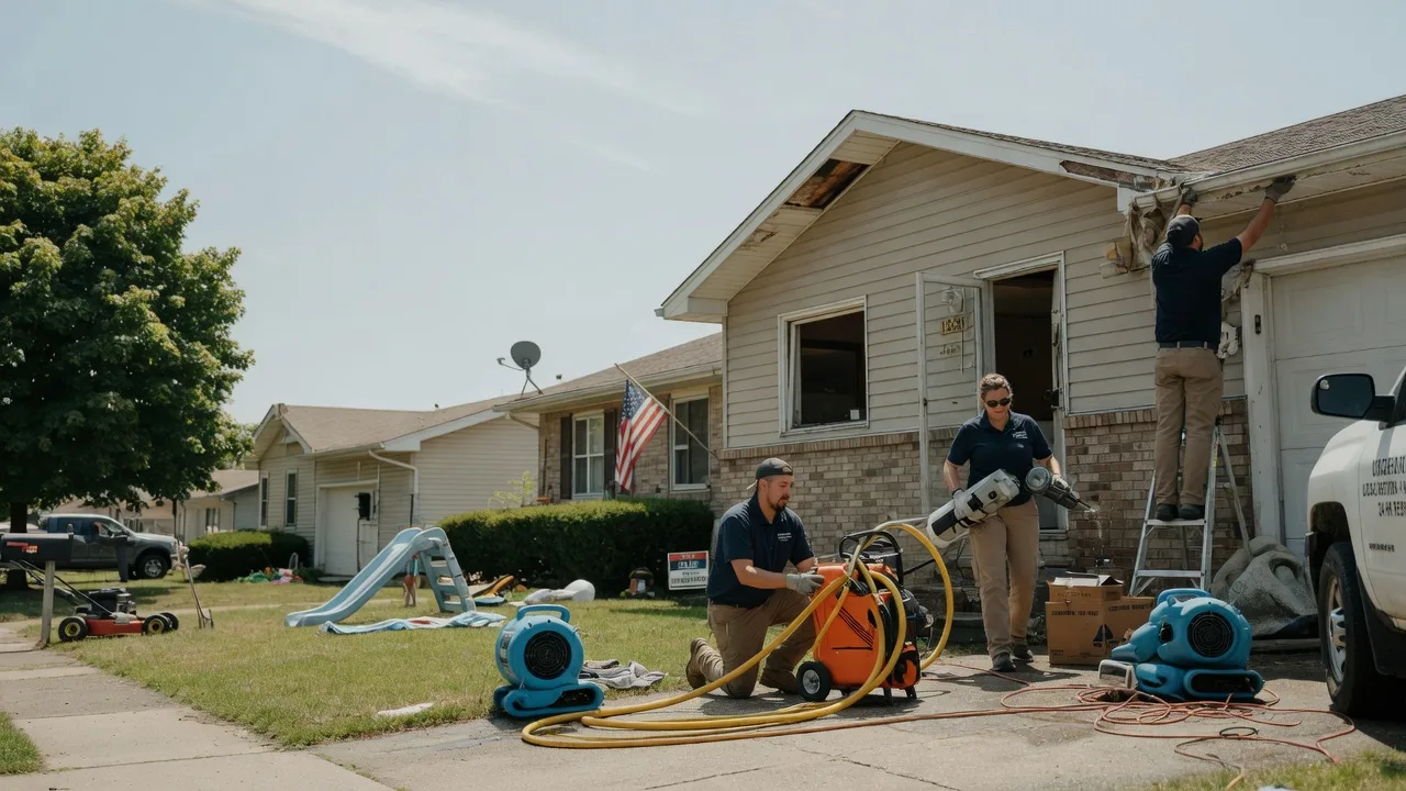 Water Damage Restoration in Laceys Spring, AL near me
